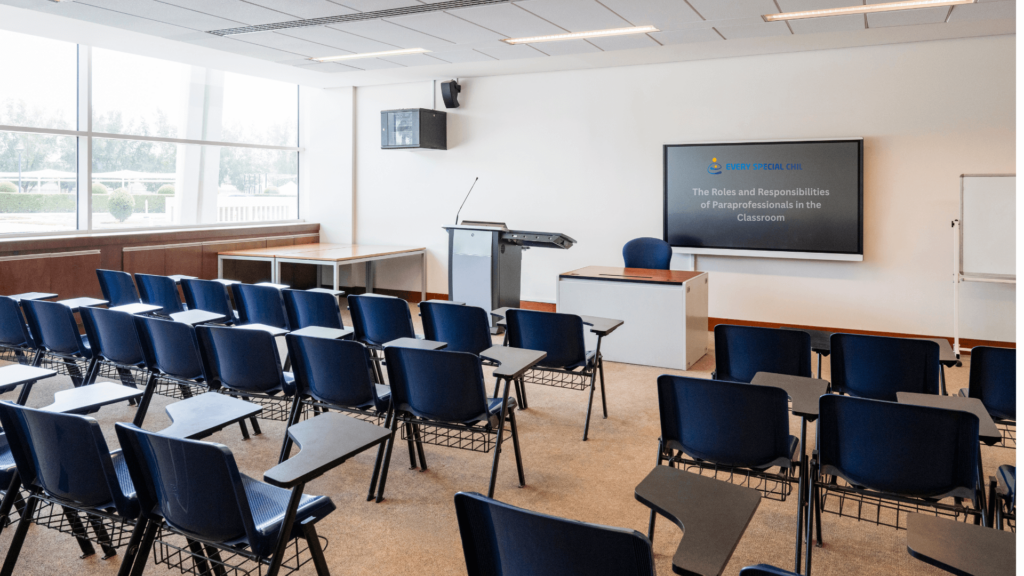 The Roles and Responsibilities of Paraprofessionals in the Classroom