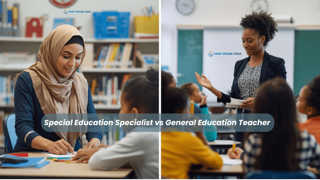 Special Education Specialist vs General Education Teacher