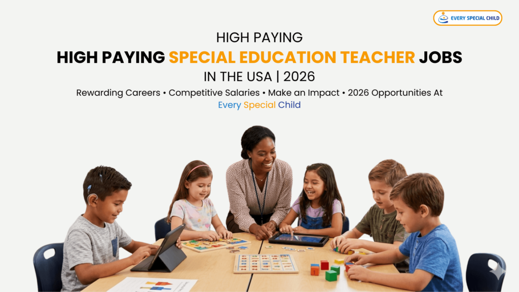 high-paying special education teacher jobs