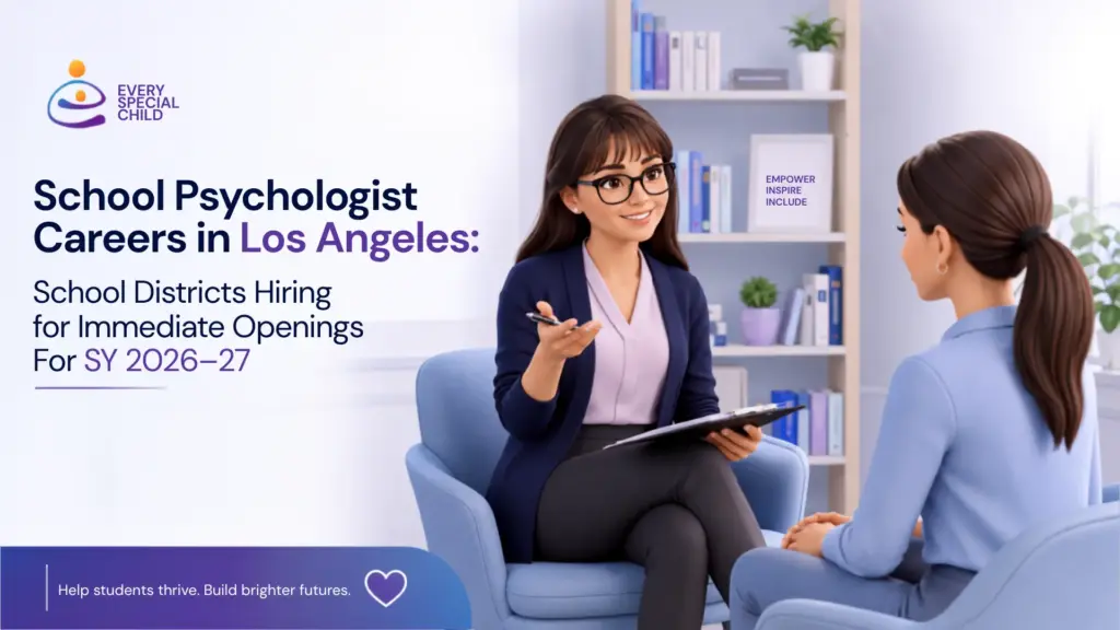 School Psychologist Careers in Los Angeles