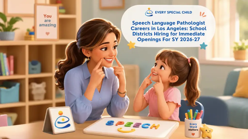 Speech Language Pathologist Careers in Los Angeles