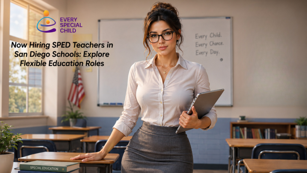 SPED Teacher Job in San Diego
