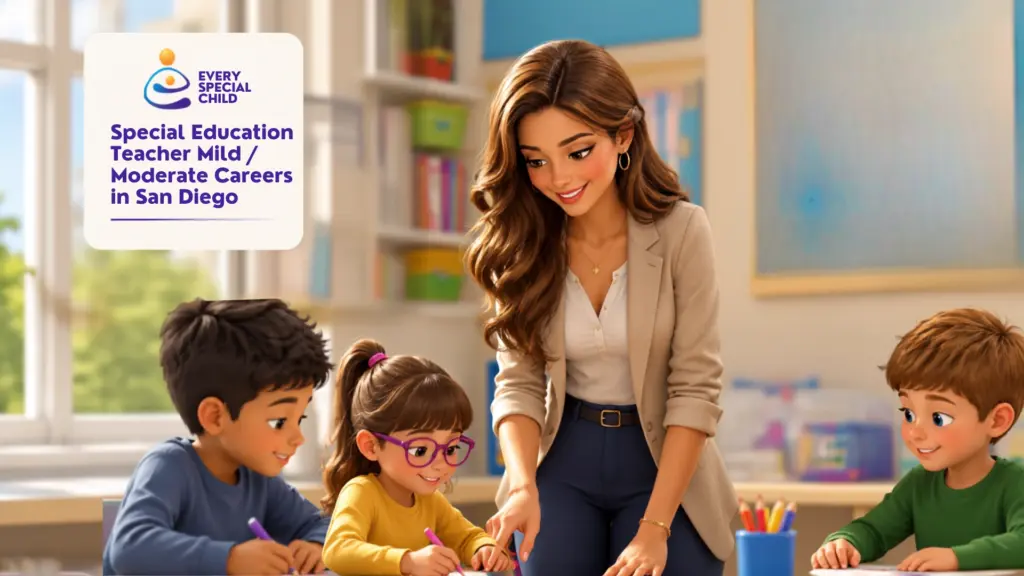 Mild to Moderate SPED Teacher Careers in San Diego