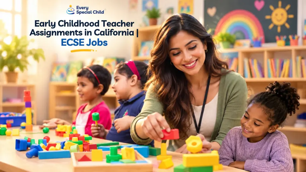 Early Childhood Teacher assignments in California