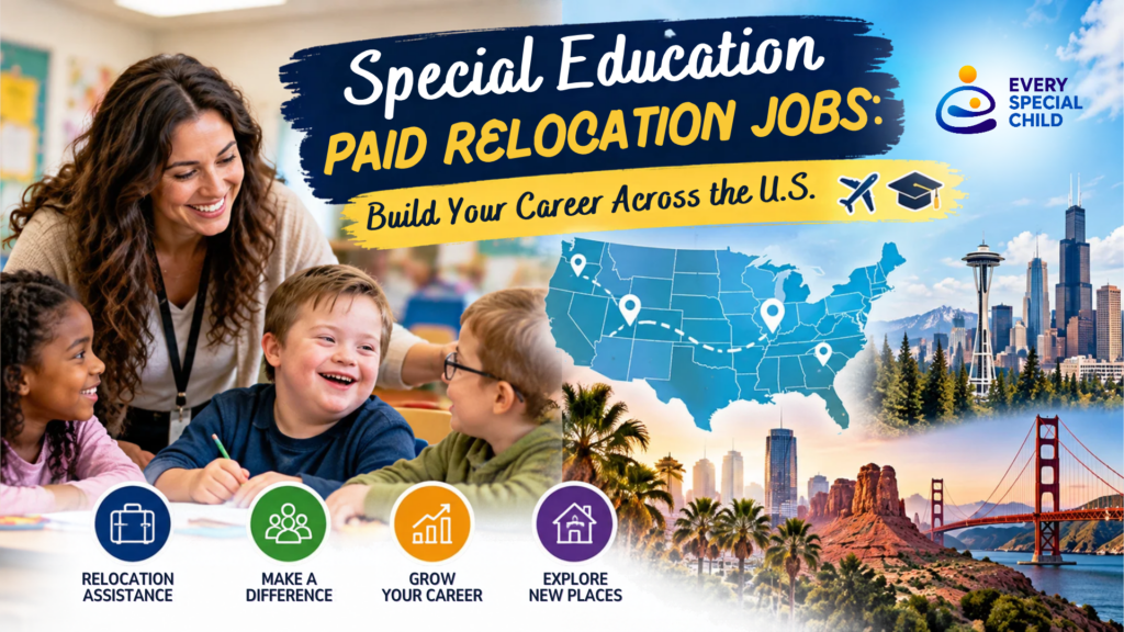 Special Education Paid Relocation Jobs